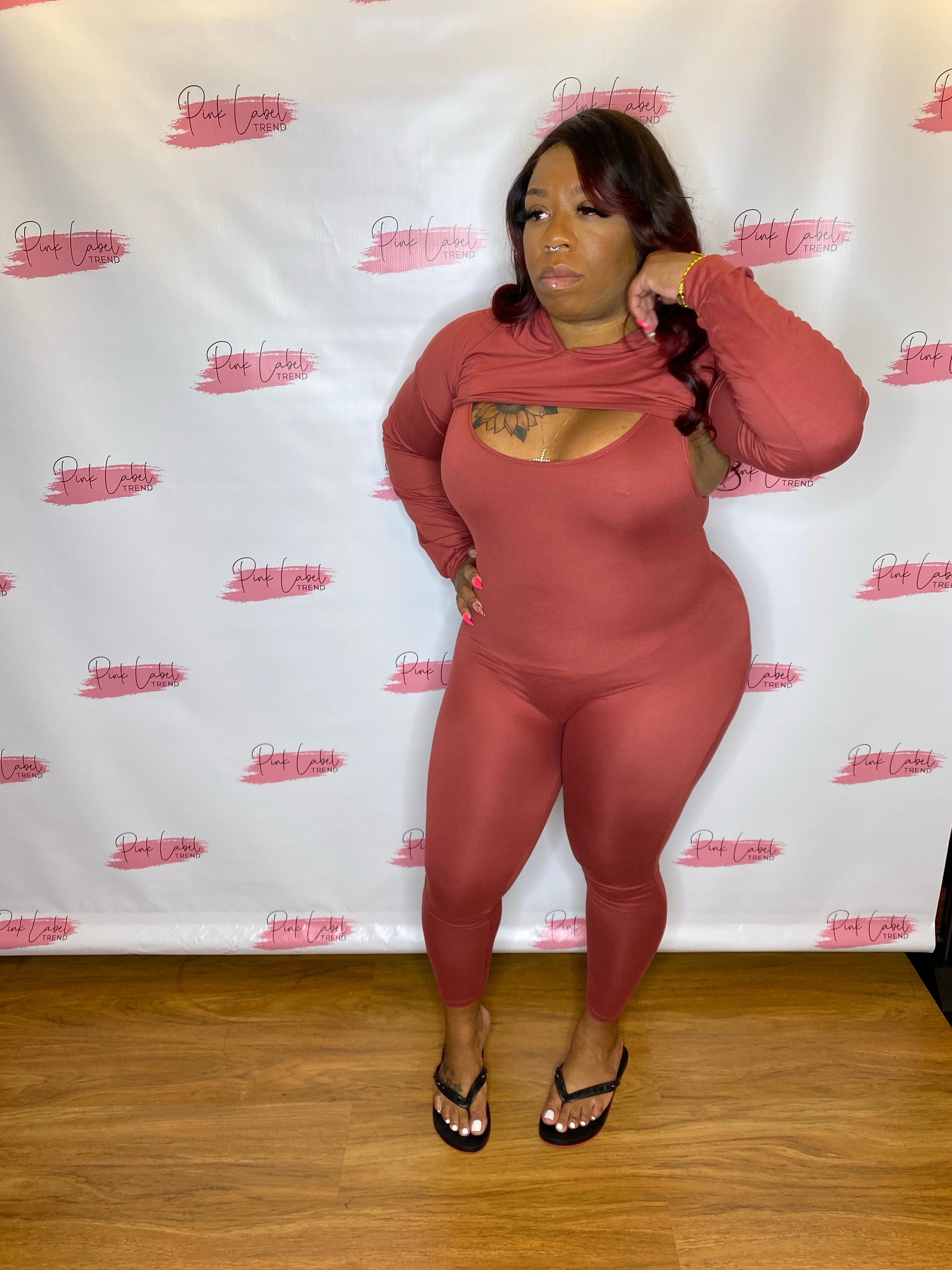 Cropped Hoodie 2-piece